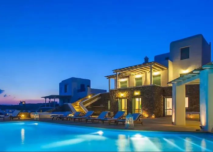 ヴィラ Enthera Mykonos